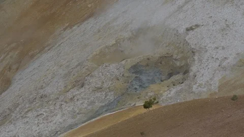 Lassen Volcanic Steam Vent Vídeos de archivo 90521215