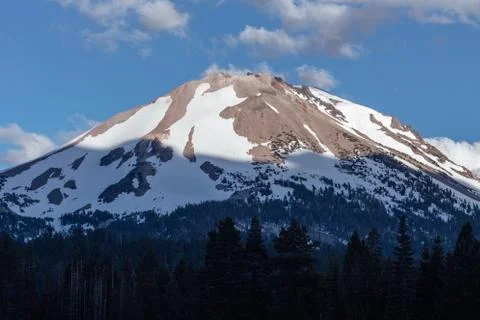 Lassen Volcano Closeup Stock Photos