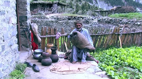 Lassi making from yogurt Stock Footage 55077076