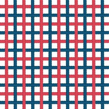 Lasso rope vector pattern background template Stock Illustration