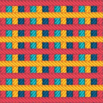 Lasso rope vector pattern background wallpaper Illustrazione stock