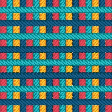 Lasso rope vector pattern background wallpaper Stock Illustration