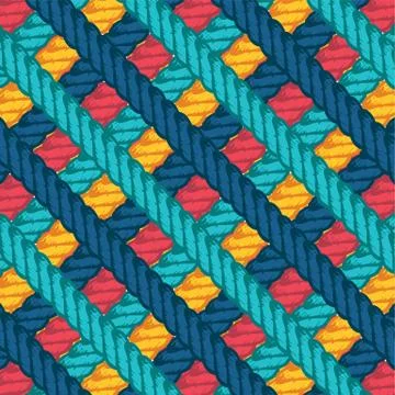 Lasso rope vector pattern background wallpaper 스톡 일러스트