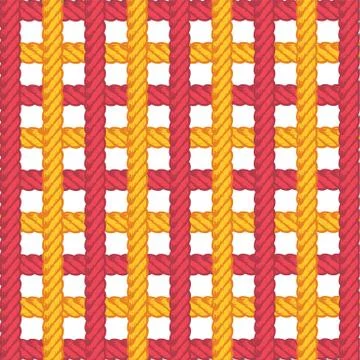 Lasso rope vector pattern background wallpaper Stock Illustration