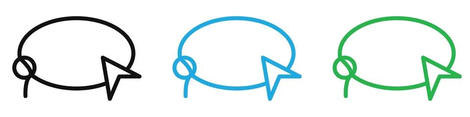 Lasso tool icon mark in filled style Stock Illustration