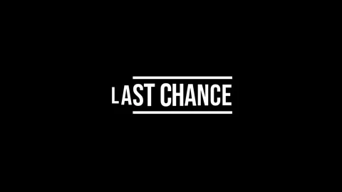 Last chance Stock Footage 344561666