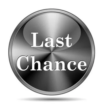 Last chance icon Stock Illustration