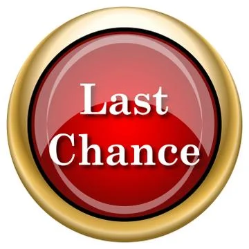 Last chance icon Illustration