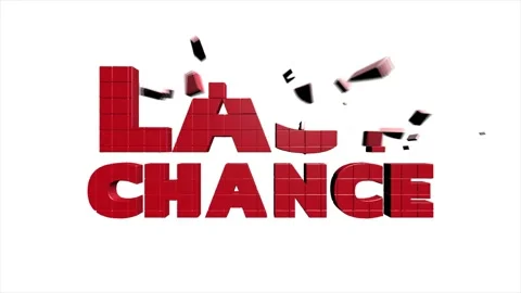 Last Chance. Text Animation. Red word on grey background. High quality 4k intro Stock Footage 153875277