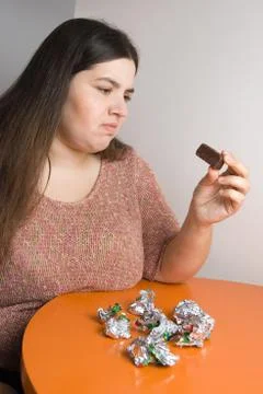Last chocolate Stock Photos