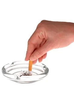 Last Cigarette Stock Photos