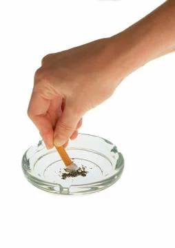 Last Cigarette Stock Photos