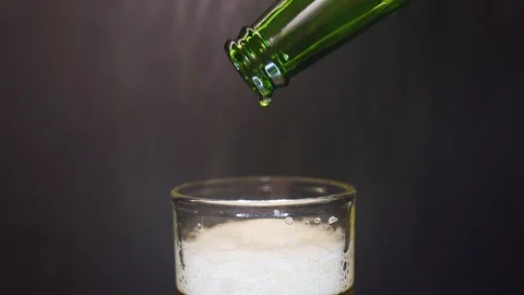 Last drop of beer Stock Footage 102981041