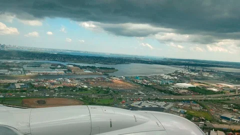 Last Drop Before Landing.4K Stock Footage 94821964