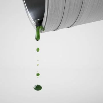 Last Fuel Drops Stock Illustration
