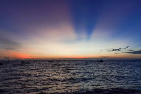 Last light of day Stock Photos