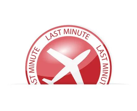 Last minute Stock Illustration