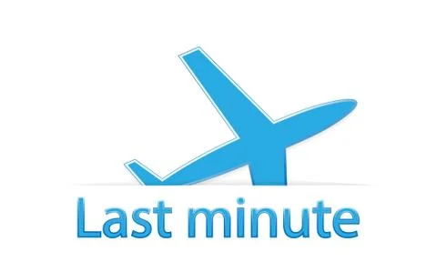 Last minute Stock Illustration