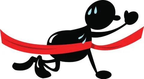 The last one Stock Illustration