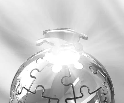 The last piece Stock Illustration