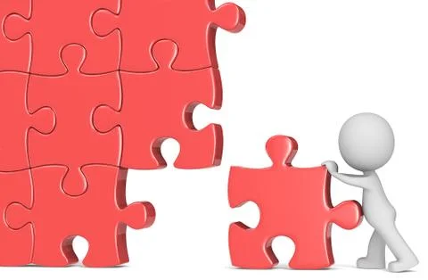 Last piece. Stock Illustration