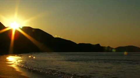 The last rays of the sun Video stock 1461977