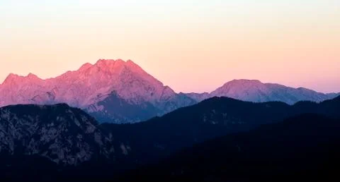 The last rays of sun Stock-Fotos