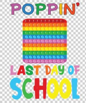Last School Pop classroom student education back to first Ilustração Stock
