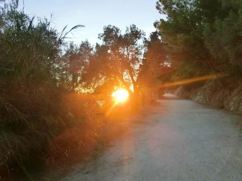 Last Sunrays Stock Photos