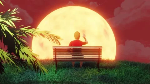 The Last Sunset : Chill Lofi Stock Footage 228226092