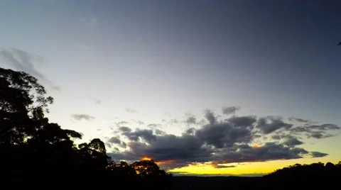 Last Sunset of Winter Time Lapse Stock Footage 67465598