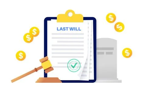 Last weel document Stock Illustration