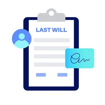 Last weel document Stock Illustration