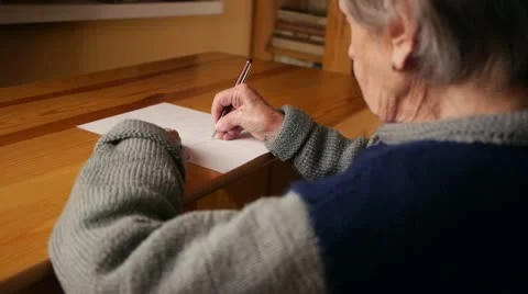 Last will testament writing Stockbeeldmateriaal 14784877