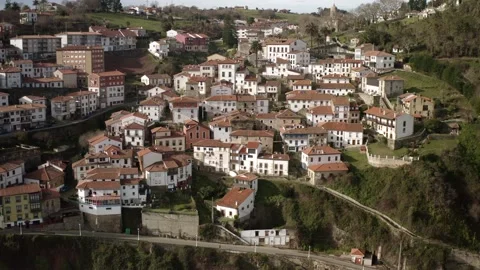 Lastres, Asturias. SPAIN Stock Footage
