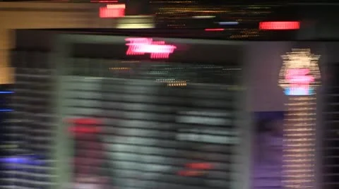 LASVEGAS-0061 DYNAMIC HANDHELD MOTION Stock Footage 10685423