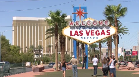 LasVegasSign Stock Footage 1042500