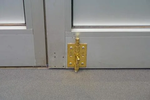 Latch bolt lock Fotos de archivo