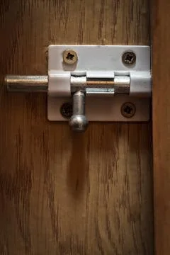 Latch on the door Stock Photos