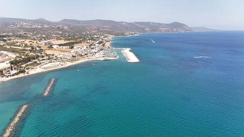 Latchi Harbour cyprus Stock Photos