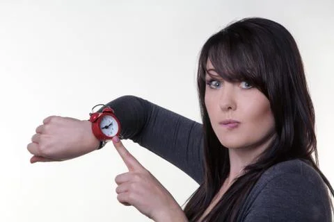 Late again Stock Photos