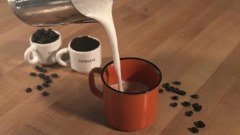 Late Being Poured Stock Footage 197446995