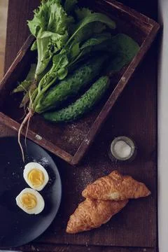 Late breakfast Stock Photos