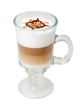 Late coffee with chocolate . Stock Photos