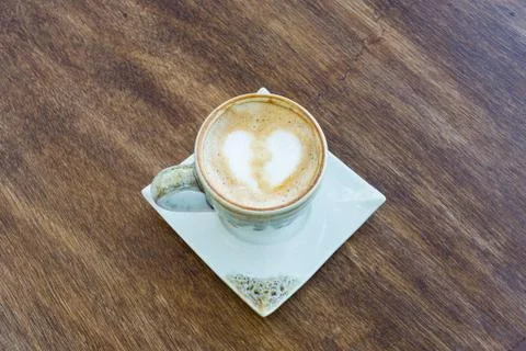 Late coffee on the table Stock Photos