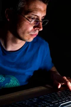 Late night computing Photos