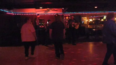 Late Night Dancing Time Lapse Stock Footage 695816