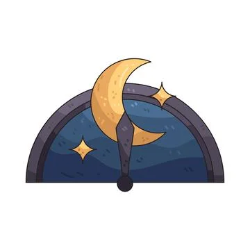 Late Night illustration Stock Illustration