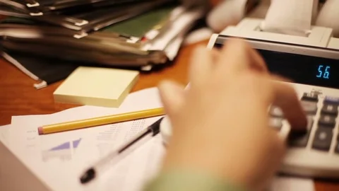 Late Night At The Office 動画素材 82884623