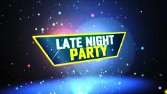 Late Night Pirty Stock After Effects
